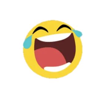😂 อีโมจิ, หัวเราะ, ร้องไห้, ยิ้ม, มีความสุข, หน้า, น้ำตา, ตลก telegram sticker
