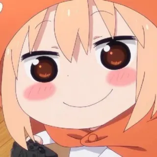 🍤 Umaru Doma Himouto! Umaru-chan anime, umaru, doma, himouto, cute, chibi telegram sticker