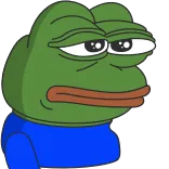 🤦‍♂️ Pepe the Frog pepe, grenouille, mème, triste, mème internet, émoticône, dessin animé whatsapp sticker