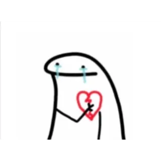 💔 heartbreak, sad, crying, broken heart, tears, love telegram sticker