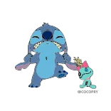 😩 Stitch Lilo & Stitch stitch, lilo and stitch, cartoon, cute, disney whatsapp sticker