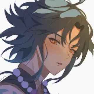 🌟 Xiao Genshin Impact Anime, Genshin Impact, Xiao, Video game, Personagem, Fanart telegram sticker