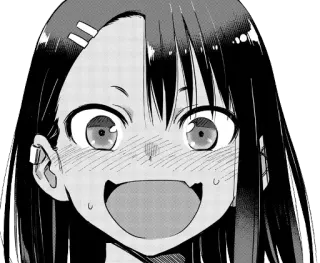 😍 Nagatoro Don't Toy with Me, Miss Nagatoro Anime, Manga, Nagatoro, Personaje, Otaku, Waifu telegram sticker
