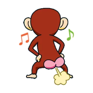 Crazy Monkey telegram stickers