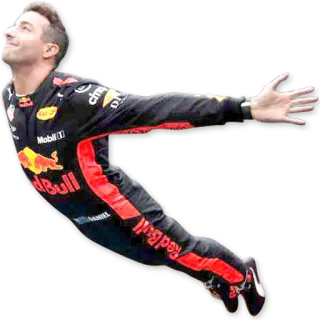 😤 Daniel Ricciardo carreras, Fórmula 1, F1, Red Bull, piloto, automovilismo whatsapp sticker