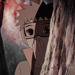 🌟 Obito Uchiha Naruto Anime, Manga, Obito, Uchiha, Naruto, Personnage whatsapp sticker