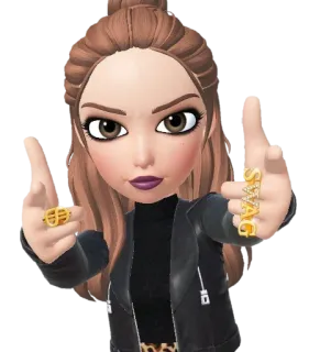 🤟 Avatar, Dedo do meio, Swag, Gesto ofensivo telegram sticker