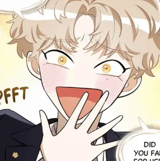 🌑 PFFT
DID YOU FALL
FOR HER? anime, manga, cartoon, speech bubble, laughing, funny telegram sticker