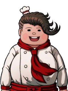 ☺️ Teruteru Hanamura Danganronpa Anime, Chef, Cuisine, Danganronpa, Teruteru Hanamura telegram sticker