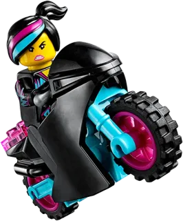 🏍 Wyldstyle The Lego Movie Lego, The Lego Movie, Wyldstyle, Motocicletta, Personaggio telegram sticker