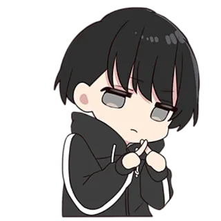 🤨 Chibi, Anime, Manga, Personnage, Cartoon, Mignon telegram sticker