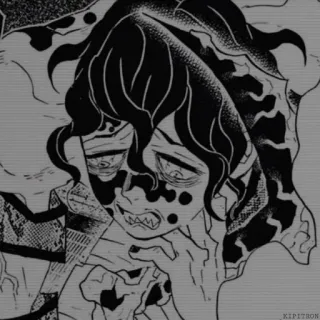 🌟 Muzan Kibutsuji Demon Slayer Demon Slayer, Muzan Kibutsuji, Anime, Manga whatsapp sticker
