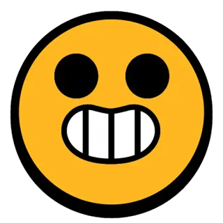 😀 emoji, smiley, wajah, kartun whatsapp sticker
