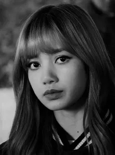 ◽️ Lisa Lisa, Blackpink, cantora, idol, K-pop, rosto telegram sticker