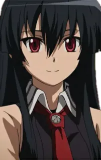 🙂 Akame Akame ga Kill! Аниме, Акаме, Akame ga Kill, Персонаж, Женский, Манга telegram sticker