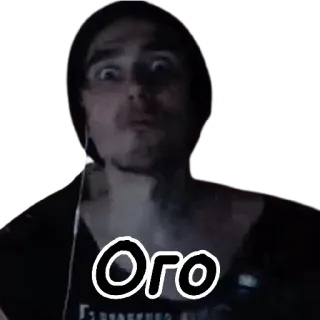😳 Ого homem, engraçado, rosto, uau, russo, surpresa telegram sticker
