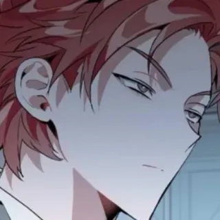 🥀 Anime, Manga, Personaje, Masculino, Retrato, Arte telegram sticker