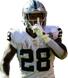 🤫 calcio, atleta, sport, NFL, Raiders telegram sticker