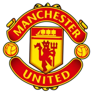 👹 MANCHESTER UNITED fútbol, fútbol, deportes, manchester united, diablos rojos telegram sticker