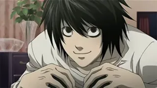 🙂 L Lawliet Death Note Anime, Death Note, L, Détective, Manga, Personnage telegram sticker