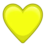 💛 Herz, Gelb, Liebe, Zuneigung, Emoji, Symbol, Sticker telegram sticker