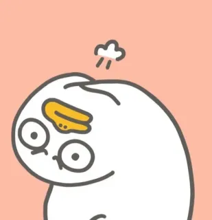 🌟 cartoon, angry, head, cloud, expression, mood telegram sticker