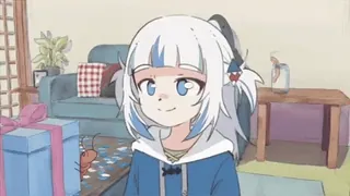 🥰 Gawr Gura anime, cute, vtuber, hololive, gura telegram sticker