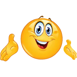😐 Emoji, Lächeln, Cartoon, Fröhlich telegram sticker