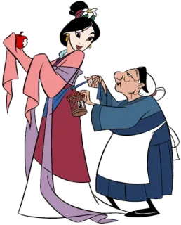 Mulan @StikerDi telegram stickers
