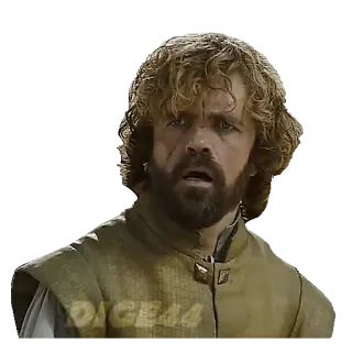 😮 Tyrion Lannister Game of Thrones tyrion lannister, game of thrones, tv series, peter dinklage, hbo, fantasy telegram sticker