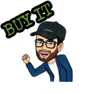 😊 BUY IT comprar, persona, dibujos animados, gafas, sombrero whatsapp sticker