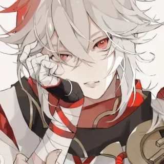 😑 动漫, 角色, 艺术, 肖像 telegram sticker
