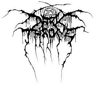 😮 DARK THRONE zespół, muzyka, black metal, logo telegram sticker