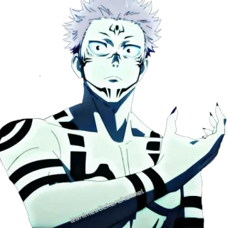 👀 Sukuna Jujutsu Kaisen Anime, Manga, Fluchgeist, Jujutsu Kaisen, Sukuna telegram sticker