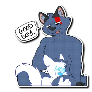 🐶 GOOD BOY. you whatsapp sticker