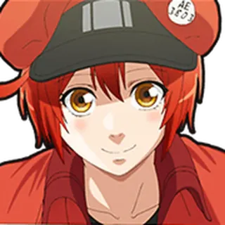 hataraku-saibou Vol.2 whatsapp stickers