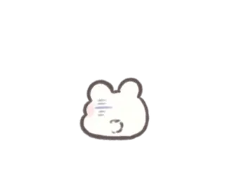 ☁️ beruang, lucu, stiker, kartun, hewan telegram sticker