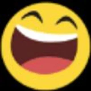 🌟 Emoji, Smiley, Joyeux, Rire, Sourire telegram sticker
