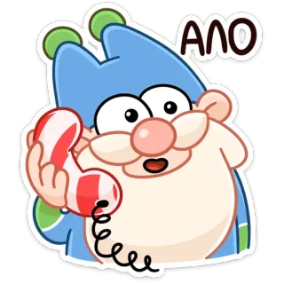 🤙 АЛО Dibujo animado, Teléfono, Llamando, Hola, Lindo, Personaje telegram sticker