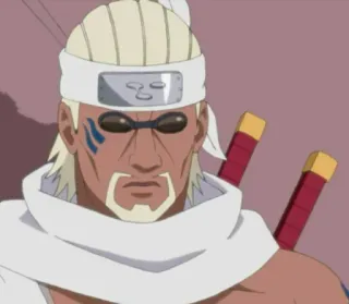 🐙 Killer Bee Naruto anime, manga, ninja, Killer Bee, Naruto, character, illustration telegram sticker