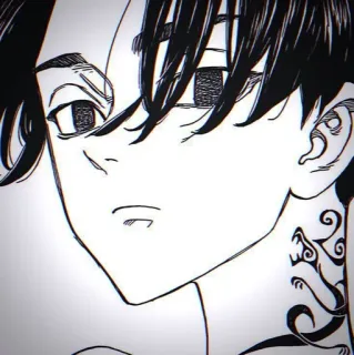 🀄 Anime, Manga, Personaggio, Tatuaggio, Ritratto telegram sticker