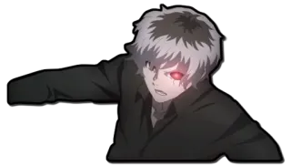 😡 Ken Kaneki Tokyo Ghoul Anime, Manga, Tokyo Ghoul, Ken Kaneki, Ghoul, Personaje telegram sticker