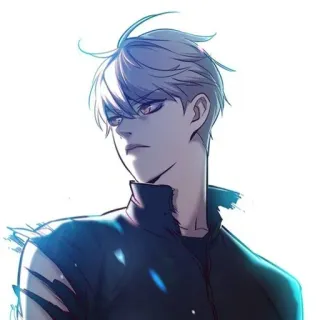 🥜 anime, manga, character, portrait, male telegram sticker