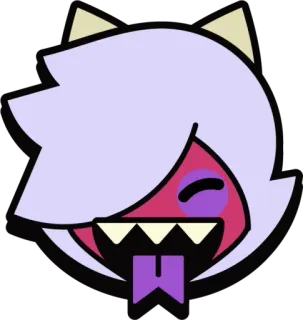 👅 cartoon, monster, demon, character, illustration telegram sticker
