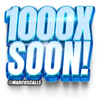 🤑 1000X SOON! @MARCOS CALLS finance, investment, cryptocurrency, future, success, money telegram sticker
