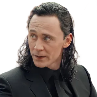 🤨 Loki Loki, Marvel, Tom Hiddleston, Karakter, Film, Penjahat, Asgardian telegram sticker