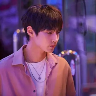 🎧 男性, ポートレート, アジア人, 韓国人, 男性, 人 whatsapp sticker