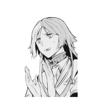 🙌 Anime, Manga, Personnage, Oeuvre d'art, Dessin, Illustration telegram sticker