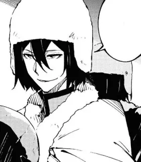 🐁 Anime, Manga, Personage, Winter, Mut, Bont telegram sticker