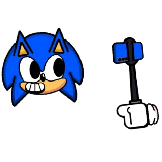 📱 Sonic sonic, game, video game, cartoon telegram sticker